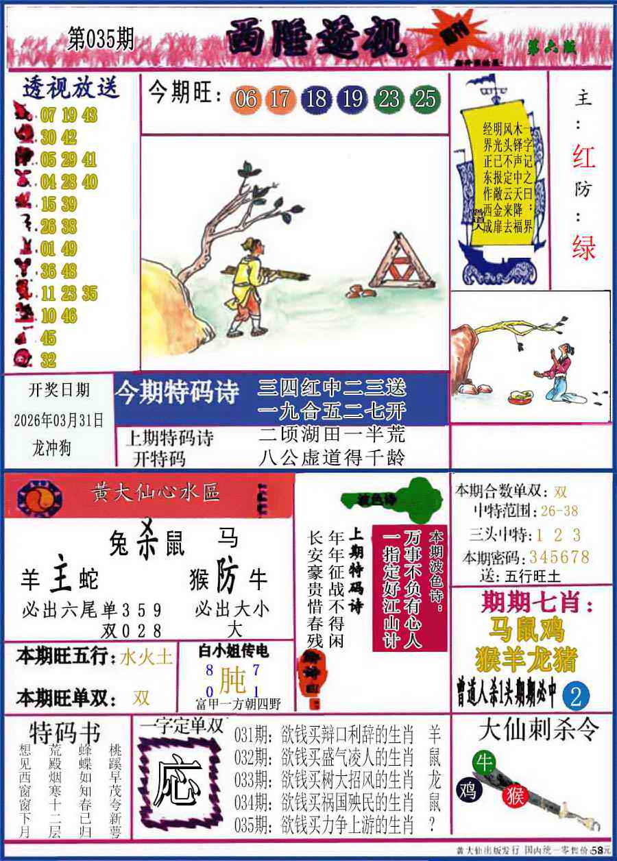 035期西陲透视(正版)[图]